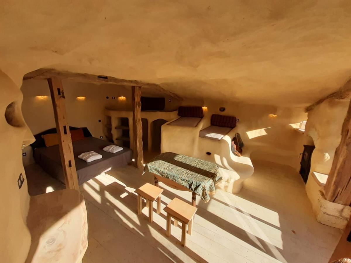 Maison Terre Les Cabanes De Fallot - Sauna Bain-Froid Piscine Naturelle L'isle-Bouzon Bagian luar foto
